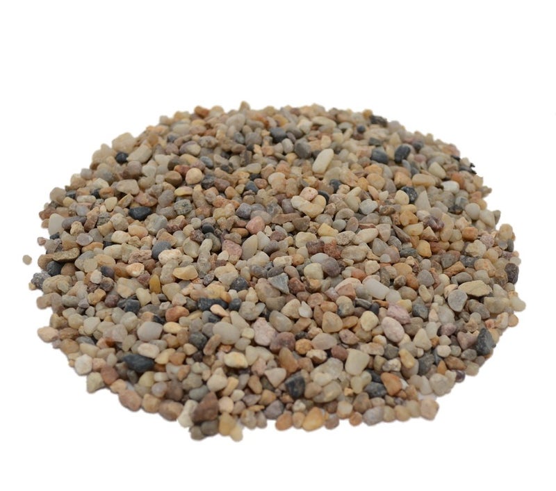 CNZ Aquarium Natural River Gravel 5-Pound - Image 1